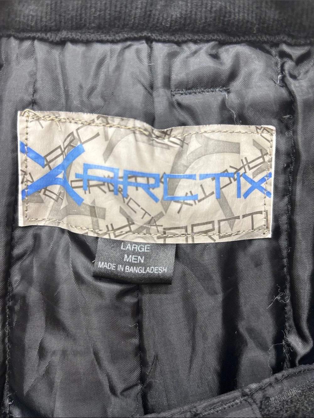 Arctix large Men's Black Cargo Snow Pants - Picture 5 of 6